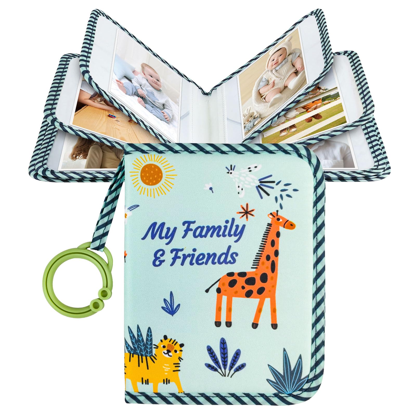 Boczif Baby Photo Album, Baby Memory Book Holds 4X6