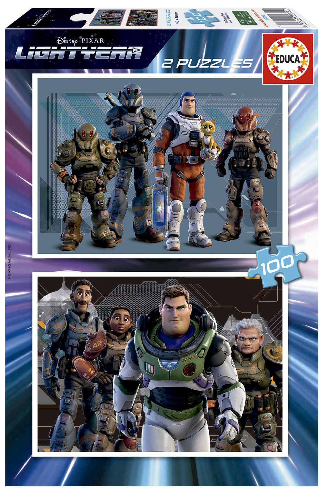 2 Puzzles - Disney Pixar - Buzz Lightyear