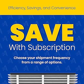 Genuine AprilAire 410 Replacement Filter for AprilAire Whole House Air Purifiers - MERV 11, Clean Air & Dust, 16x25x4 Air Filter (Pack of 1)