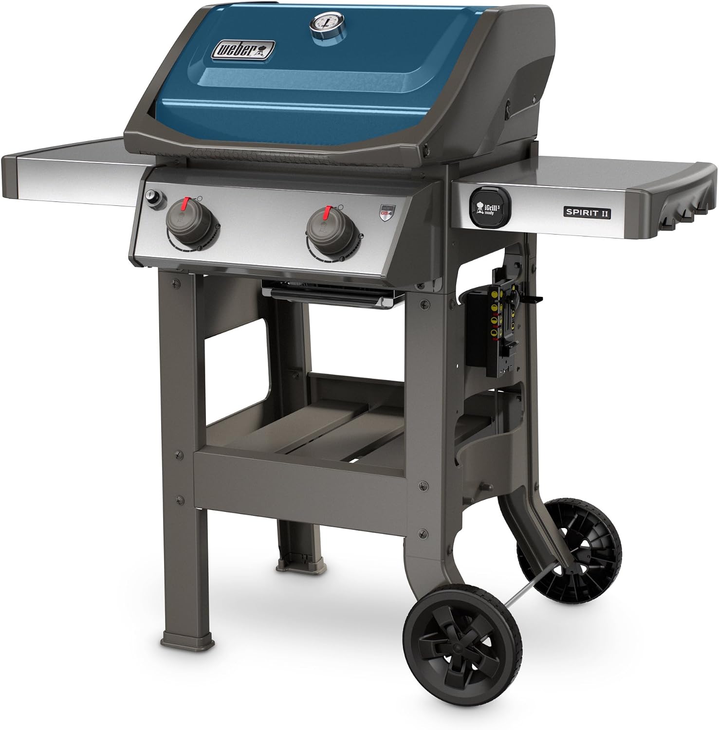 Weber 44020001 Spirit II E-210 2-Burner Liquid Propane Grill, Sapphire