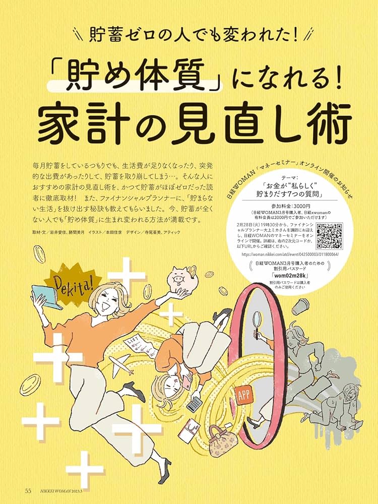 日経ウーマン2023年3月号【表紙:中谷美紀】 | 日経WOMAN |本