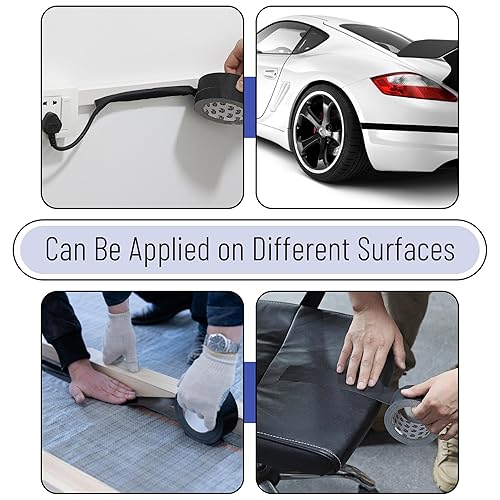 Vista 19 de Bates Gaffers - Cinta adhesiva de 2 pulgadas x 23 yardas, color marrón Marrón,Negro,Azul,Rojo -,Verde militar,Gris,Verde,Blanco,Amarillo