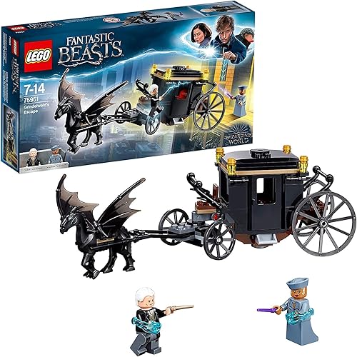 Miniatura 9 de Lego 75951 Animales fantásticos Grindelwald´S Escape Carriage Toy, regalos de Harry Potter, juguetes de construcción y juego para niños