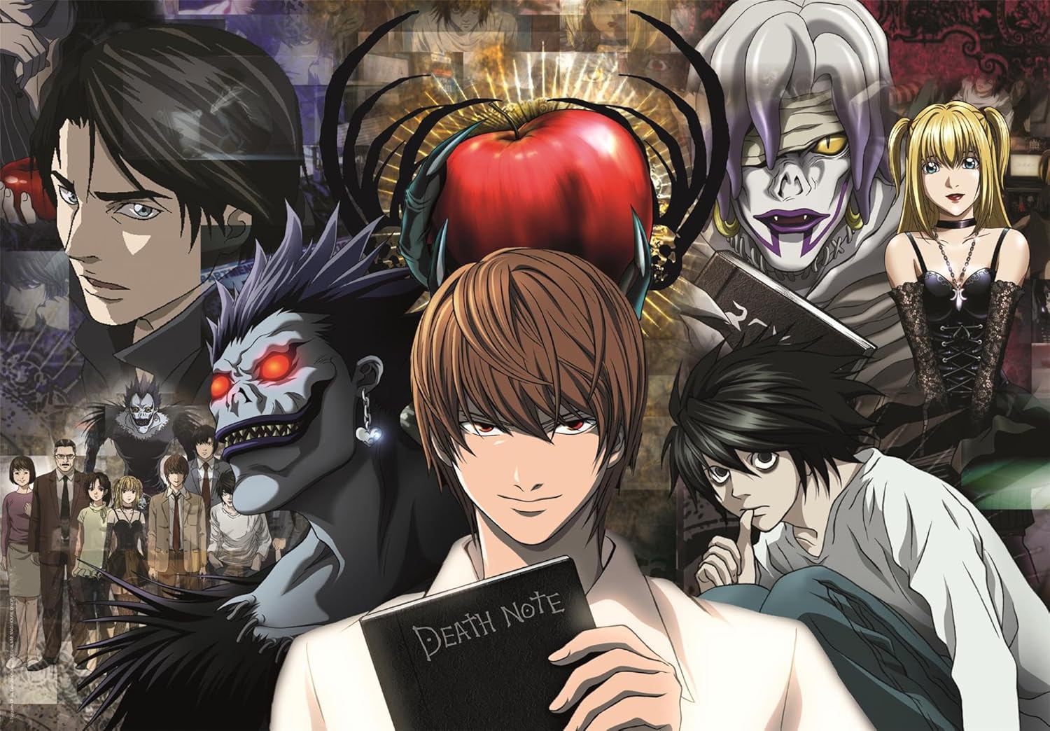 CLEMENTONI, PZL 500 CUBE ANIME DEATH NOTE - 1, 35608