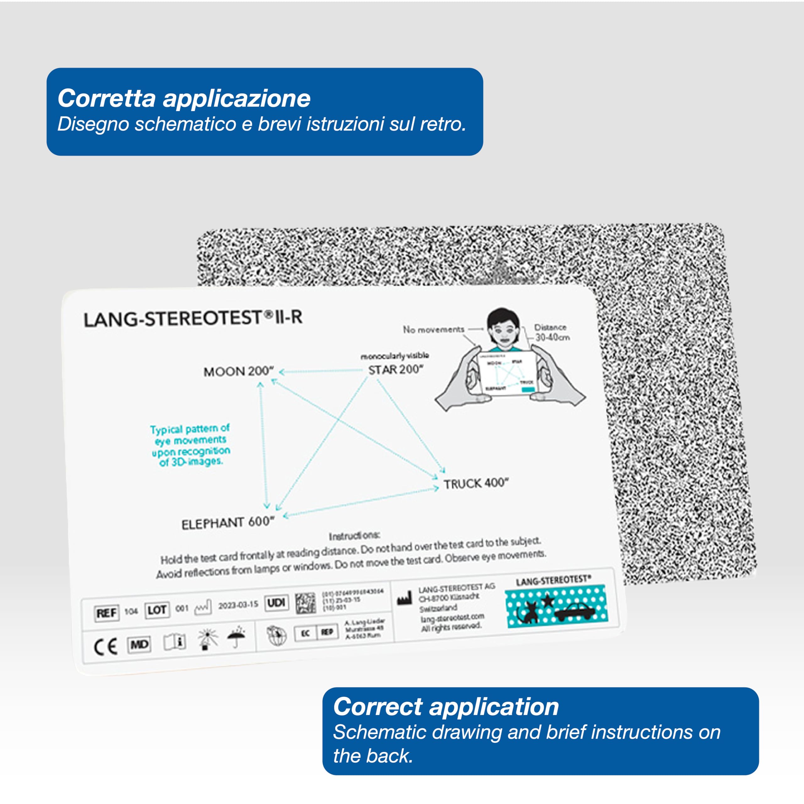 LANG - Stereotest di Lang II-R, 31314