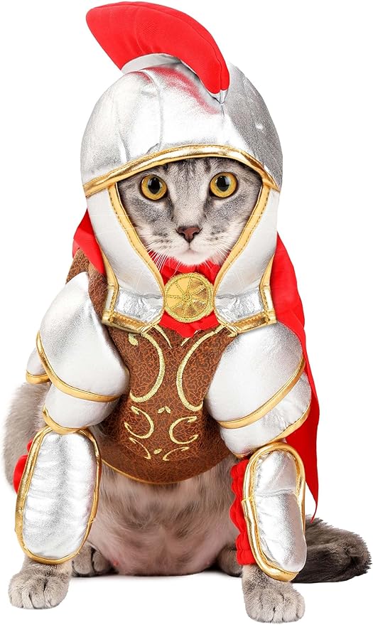 Disfraz Medieval de Cuero Falso para Perros, Talla S miniatura 3