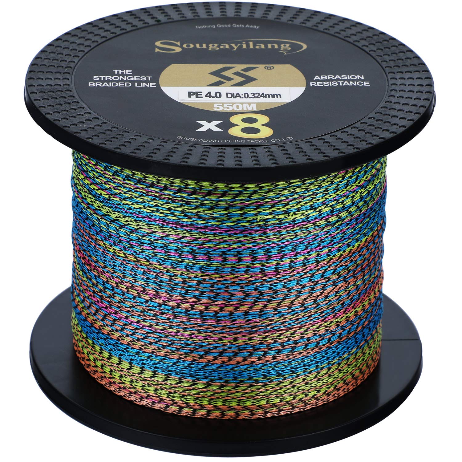 Sougayilang 8 Strands Braided Fishing Line 17LB170LB Abrasion