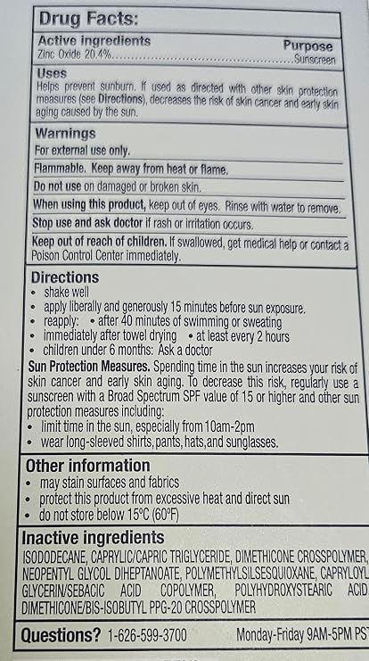 Daily Facial Mineral Sunscreen Broad Spectrum SPF40, oil free, weightlessMatte Finish, gel formula, fragrance free, water Resistance (Mineral Sunscreen 2 pack matte finish)