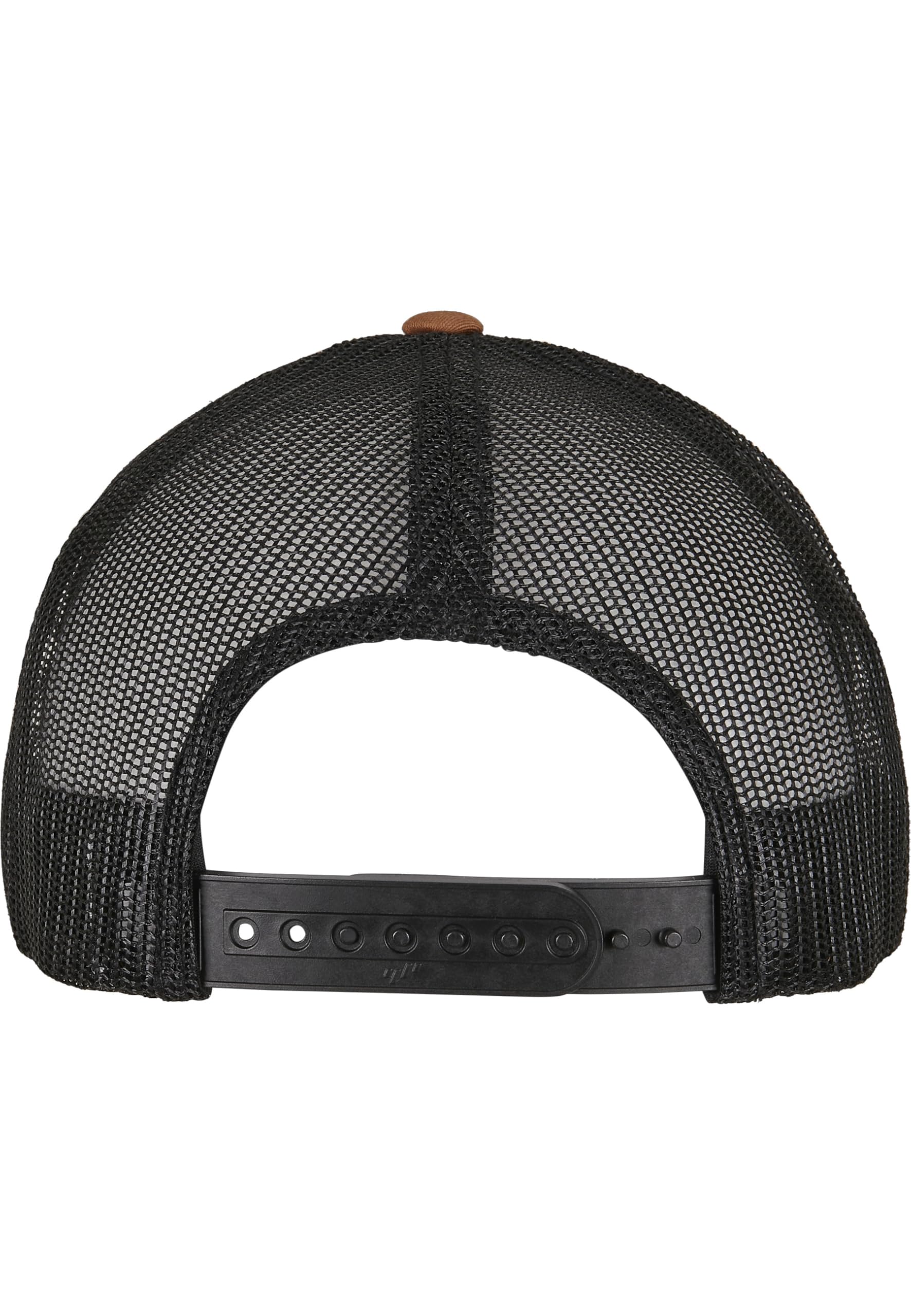 Flexfit Czapka baseballowa, uniseks, nieprzejrzysta, Caramel/Black, Rozmiar uniwersalny
