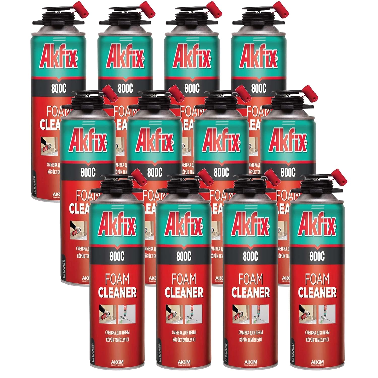 Akfix 800C Gun Cleaner spray foam remover