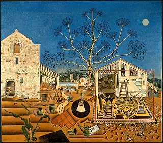 Get Custom Art - Joan Miró, The Farm - Poster Print, Famous Paintings Wall Art Décor (24x28 inch)