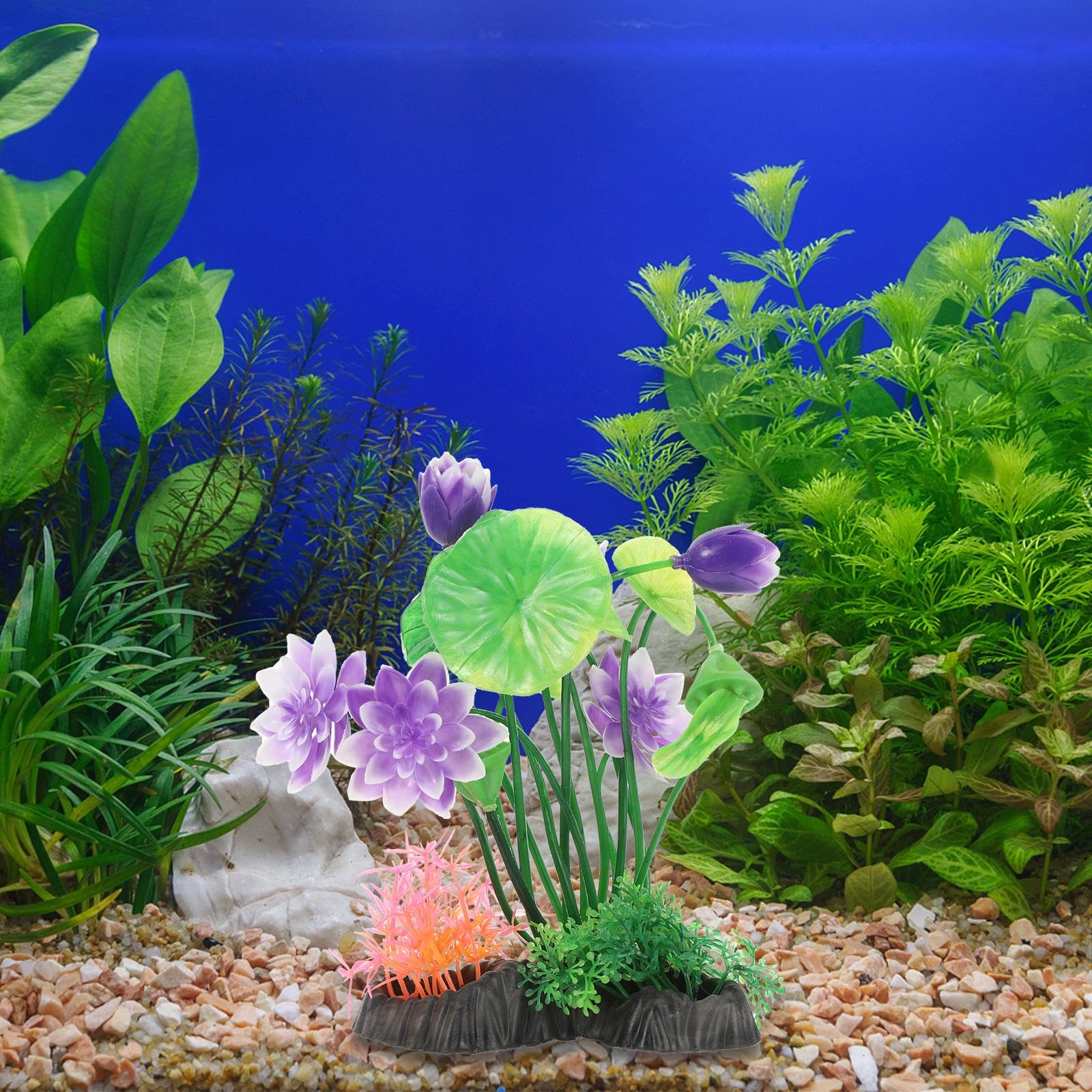 Plantas Artificiales para acuarios, Acuario Y Terrario Plantas Artificiales Verde
