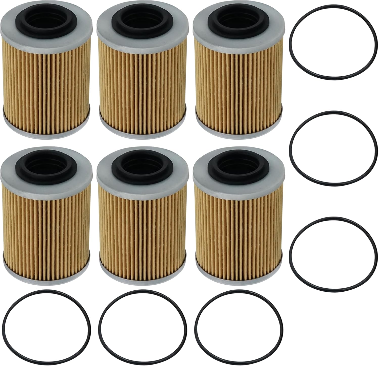 Caltric Oil Filters Compatible with Can Am Maverick Turbo/Max Turbo 2019-2024 / Turbo RR/Max Turbo RR 2020-2024 / Maverick Turbo R/Max Turbo R 2019-2021