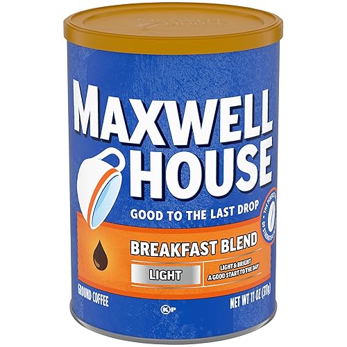 Miniatura 2 de Maxwell House Breakfast Blend Café molido, tostado ligero, recipiente de 11 onzas (paquete de 4)