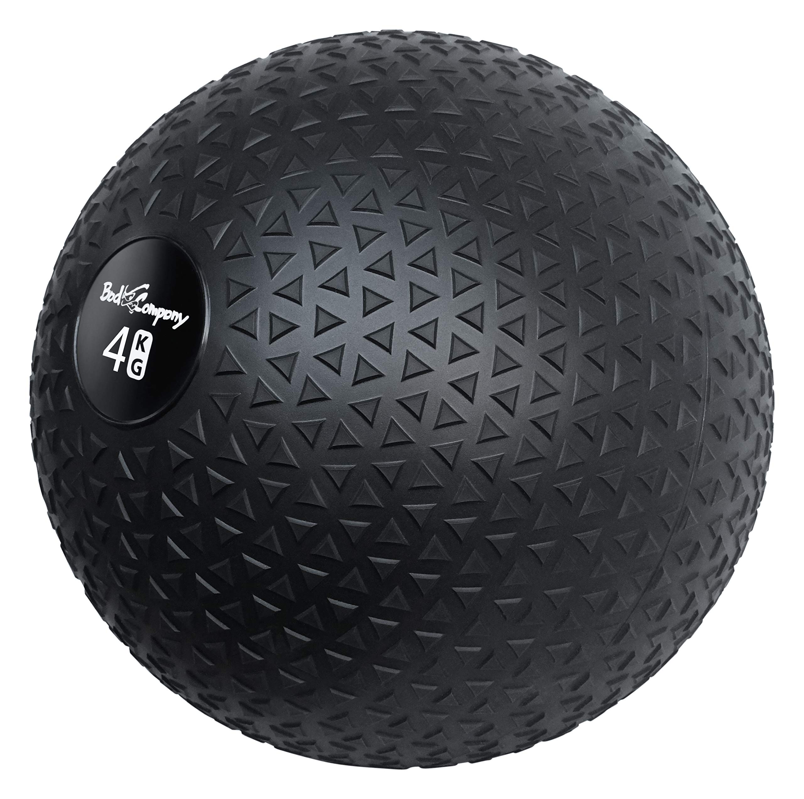 Bad Company Medizinball in 12 Gewichtsstufen I Slamball für Kraftausdauertraining I Vollball mit Gummi-Oberfläche I 3-20 kg