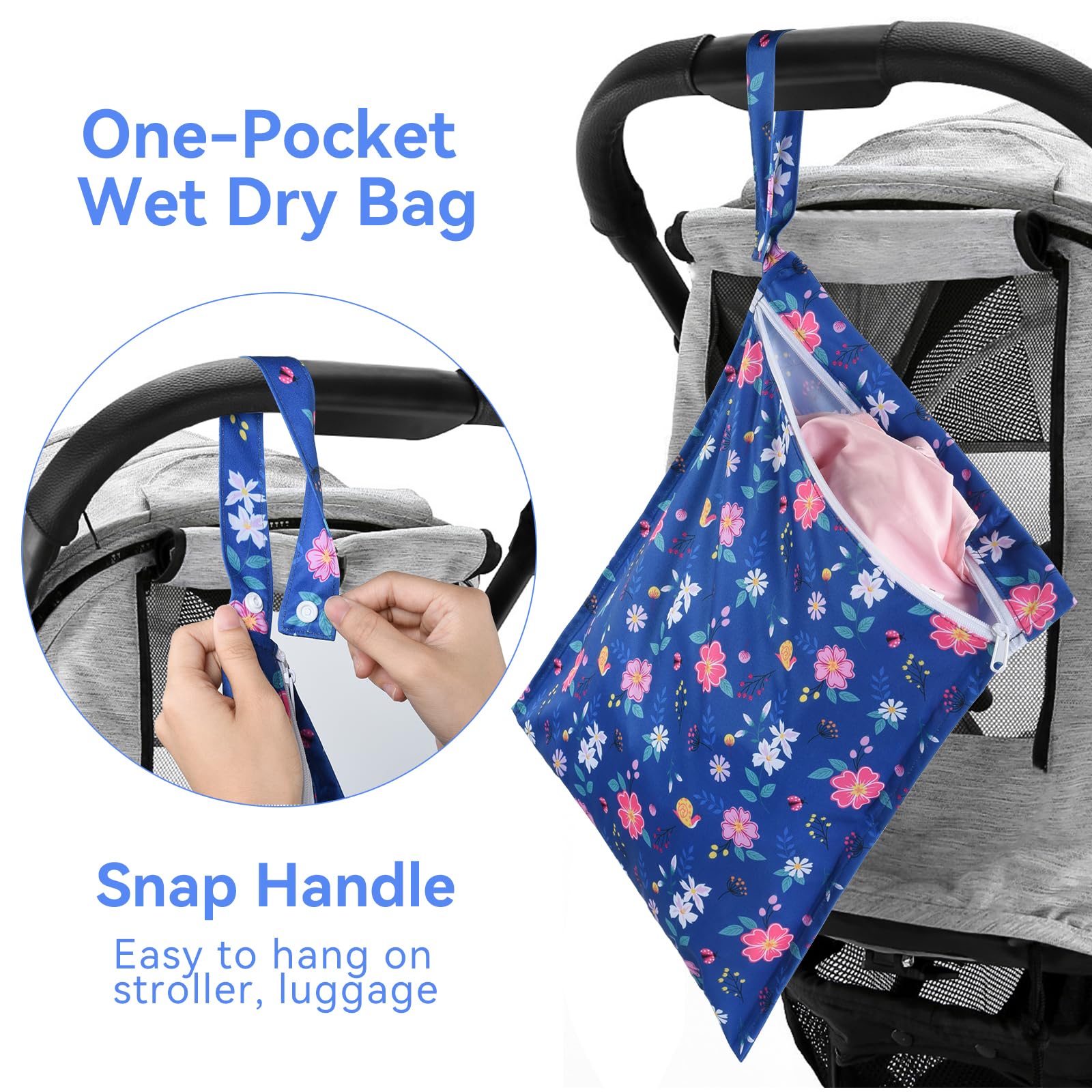 Bolsa Pañales Bolsa Impermeable Para Pau00f1ales, Organizador De