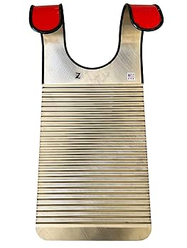 Amazon.com: Handmade Red and White Zydeco Washboard Rubboard