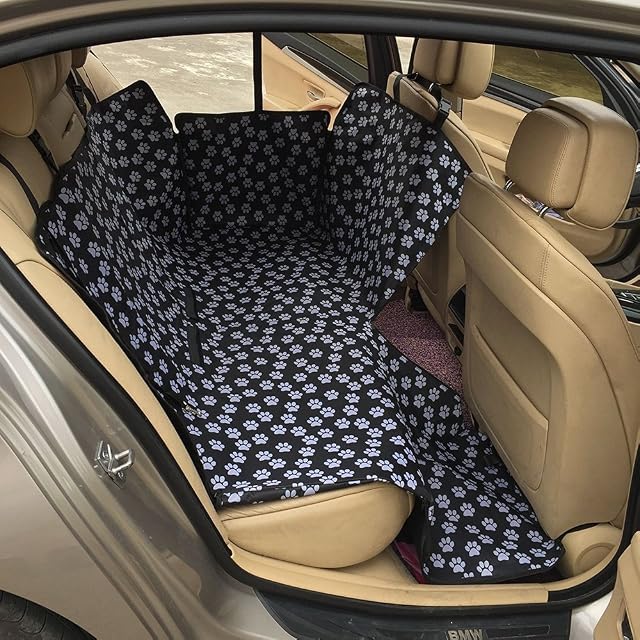 Foto 2 de 6 de HCMAX Perro Cubierta de Asiento de Carro Mascotas Hamaca Convertible Cubrir Impermeable Cubiertas del Asiento…