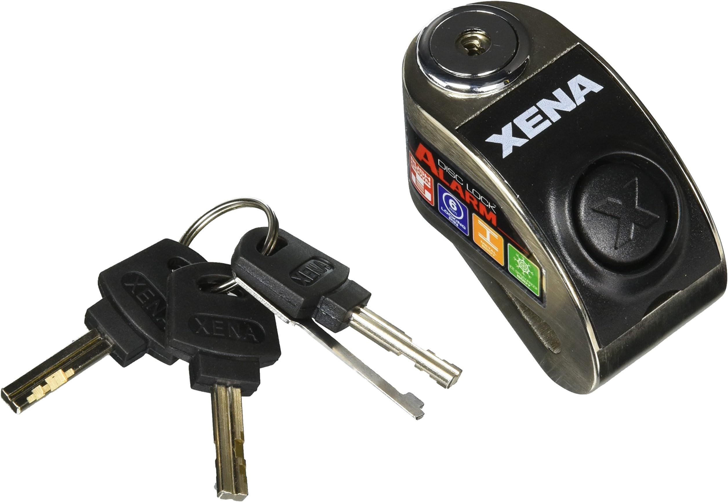 Xena (XZZ6L-SS Disc-Lock Alarm, Stainless Steel