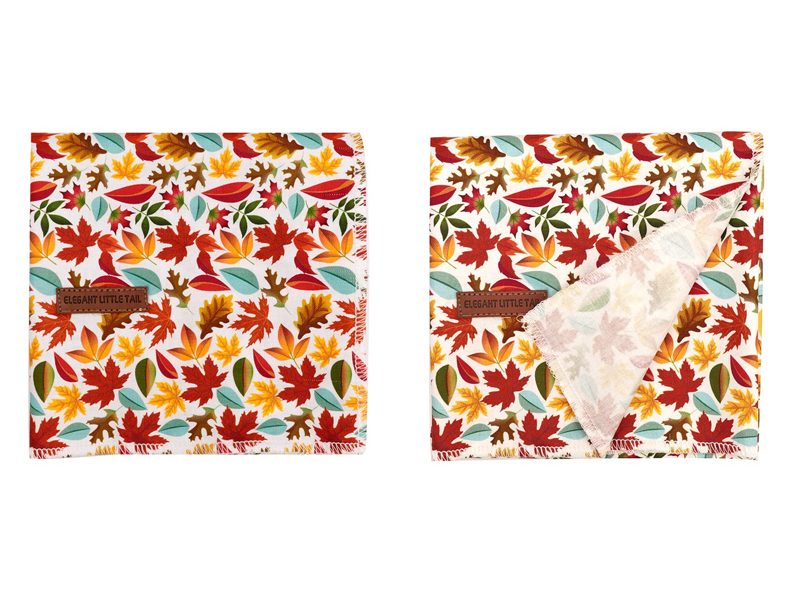 Elegant Little Tail - Bandana Pour Chien En Coton Lavable - 1 Pièce - Tailles Petit/Grand