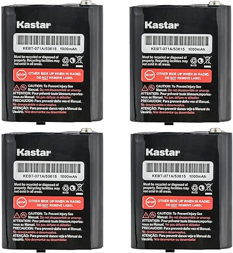Miniatura 1 de Kastar Paquete de 4 baterías de 3.6V 53615 compatibles con Motorola Talkabout T200, Talkabout T260, Talkabout T265, Talkabout T280, Talkabout T400,