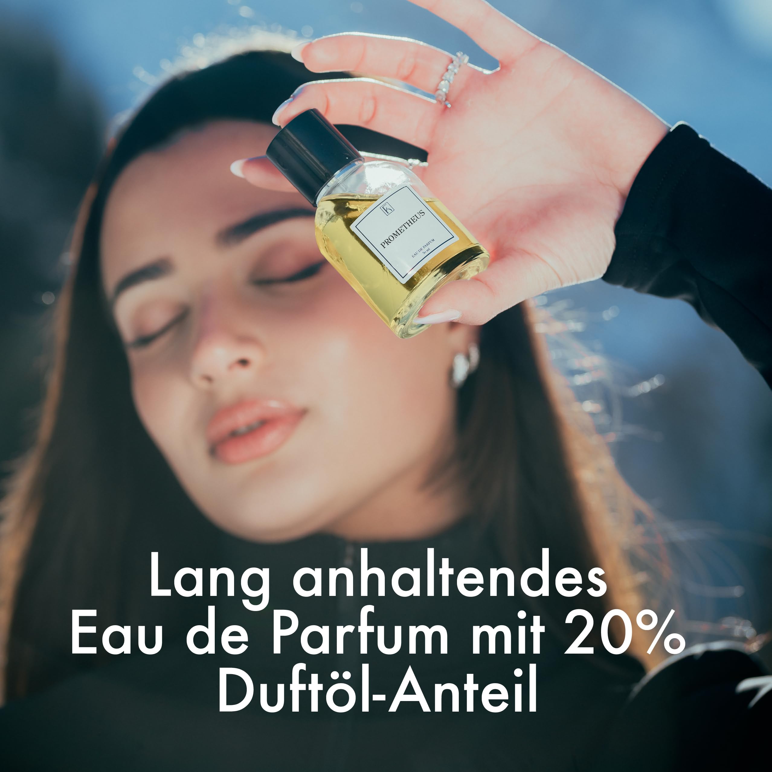 KAZAAR - PROMETHEUS - 30ml - Eau de Parfum für Herren - Holzige Duftnoten von Tonkabohne, Vanille & Moschus - mit 20% Parfümöl bis zu 8h lang anhaltender Duft - aus Schweizer Manufaktur
