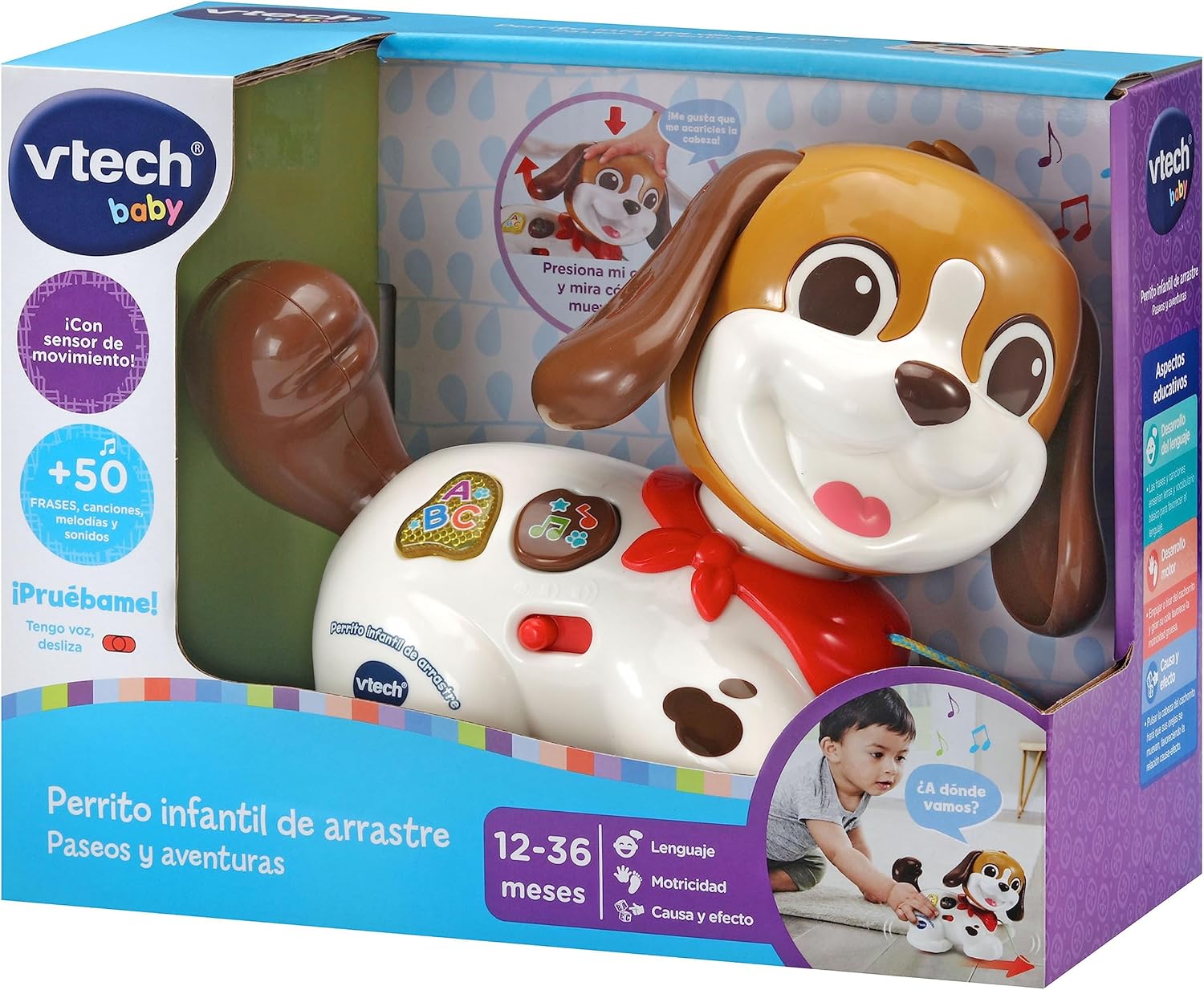 Juego VTech Perrito infantil de arrastre interactivo por 13,74€ ¡¡45% de descuento!!
