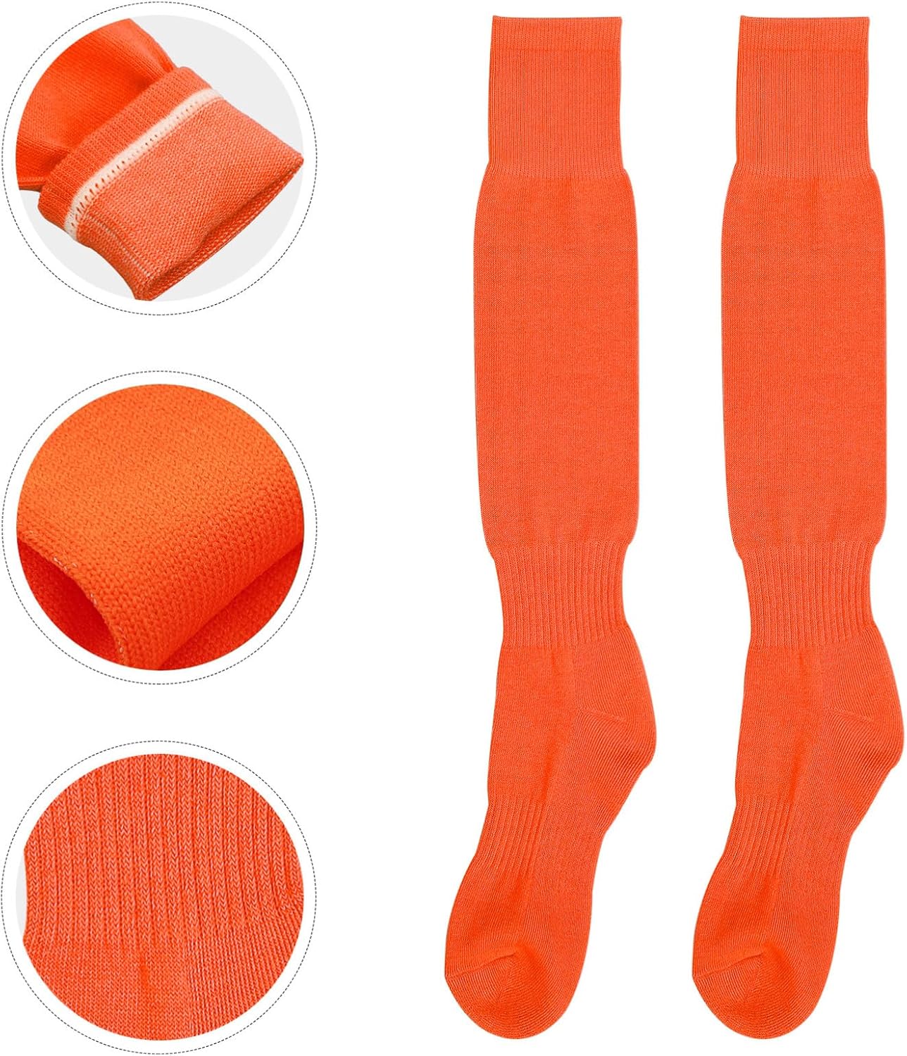 2 Pairs Long Sports Socks Soccer Socks Soccer Socks Adults Soccer Socks Youth Baseball Socks Sports