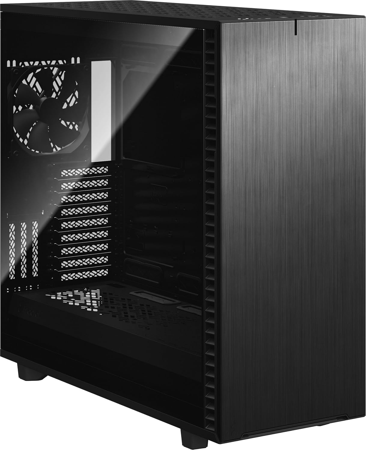 Define 7 XL Black Brushed Aluminum/Steel E-ATX Silent Modular Tempered Glass Window Full Tower Computer Case