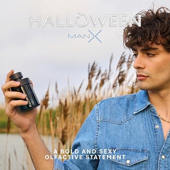 Halloween Man X Eau de Toilette for Men, Oriental Fougere Fragrance