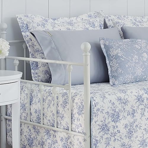 Miniatura 4 de Laura Ashley Home - Juego de sofá cama, ropa de cama floral con fundas a juego y funda de almohada, decoración del hogar para todas las estaciones