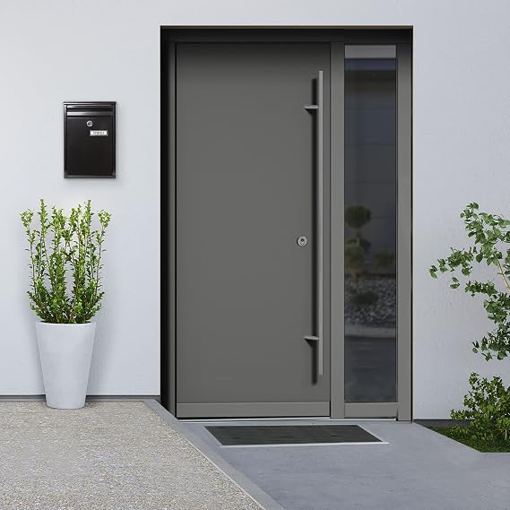 Arregui 1832D87 Postbox for Outdoor or Indoor Hallway, Black