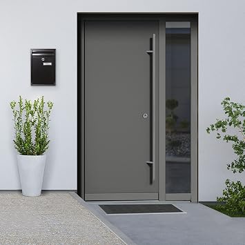 Arregui 1832D87 Postbox for Outdoor or Indoor Hallway, Black