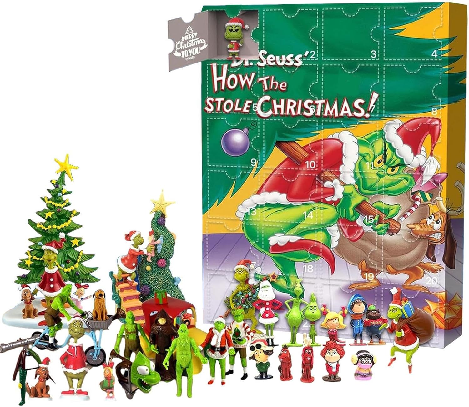 Grinch Advent Calendar 2023 Grinch Figure Advent Calendar 24 Days grinch-advent-calendar-2023-grinch-figure-advent-calendar-24-days