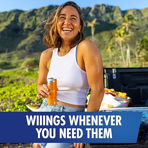 Vista 21 de Red Bull Yellow Edition - Bebida energética tropical, con 80 mg de cafeína más taurina y vitaminas B, 8.4 onzas líquidas, paquete de 24 latas