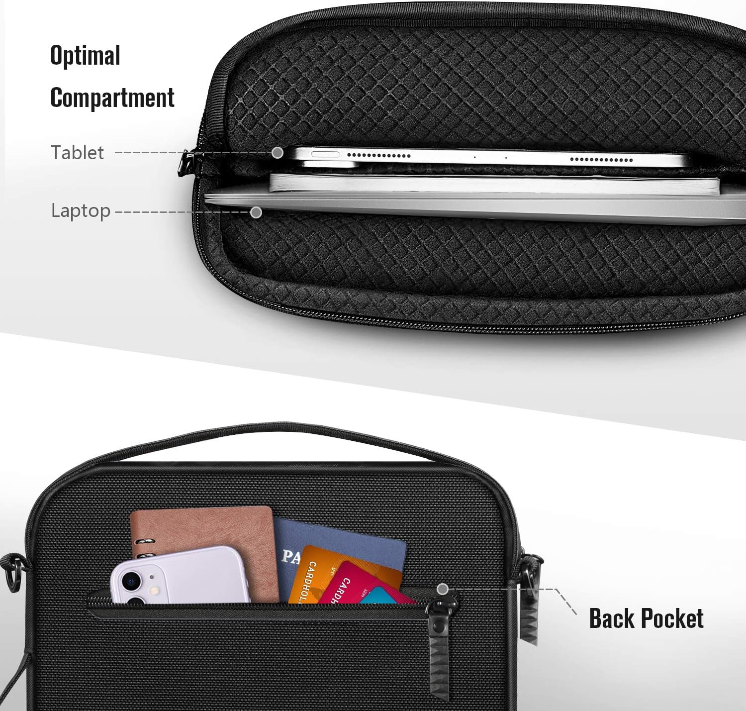 One-Day Sale: Up to 50% Off SITHON Tablet Laptop Shoulder Bag for MacBook Pro 14-inch 2021, 13.3 MacBook Air/Pro M1, 12.9 iPad Pro, 12.3” Surface Pro, Water Repellent Shockproof Tablet Sleeve Case Carrying Handbag, Black Flash Sale Buy 1 get 1 SITHON Tablet Laptop Shoulder Bag for MacBook Pro 14-inch 2021, 13.3 MacBook Air/Pro M1, 12.9 iPad Pro, 12.3” Surface Pro, Water Repellent Shockproof Tablet Sleeve Case Carrying Handbag, Black