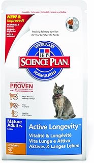 Hill's Cat Food Mature Adult Senior 7 + Chicken Dry Mix 2 kg product image