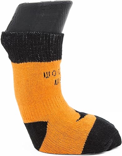Miniatura 2 de Power Paws - Calcetines originales para perro, sombrero de bruja naranja y negro de Halloween, XXL, se adapta a 130-180 libras