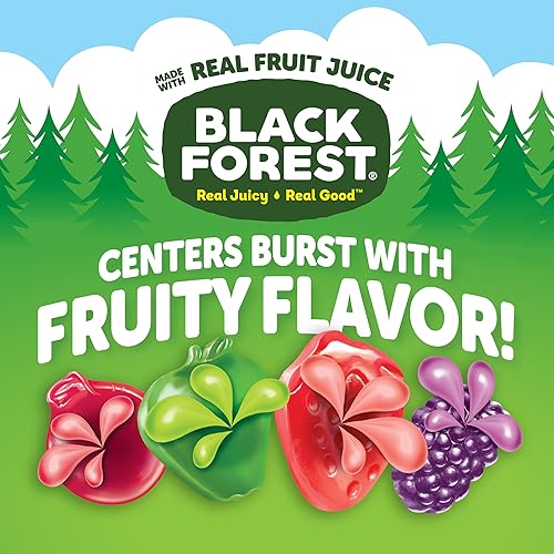 Miniatura 14 de Black Forest Juicy Burst - aperitivos frutales - 40 paquetes, frutas mixtas, hechas con jugo de fruta natural, sabor natural, libre de grasa y sin