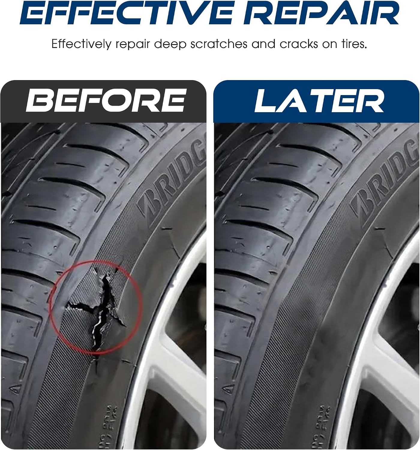 Slime Tire Sealant,Car Accessories Universal Tire Repair Kit,Strong Bonding Waterproof Rubber Cement,Automotive Replacement Tires Repair Tools,Suitable for Most Cars,Motorcycles,Trucks