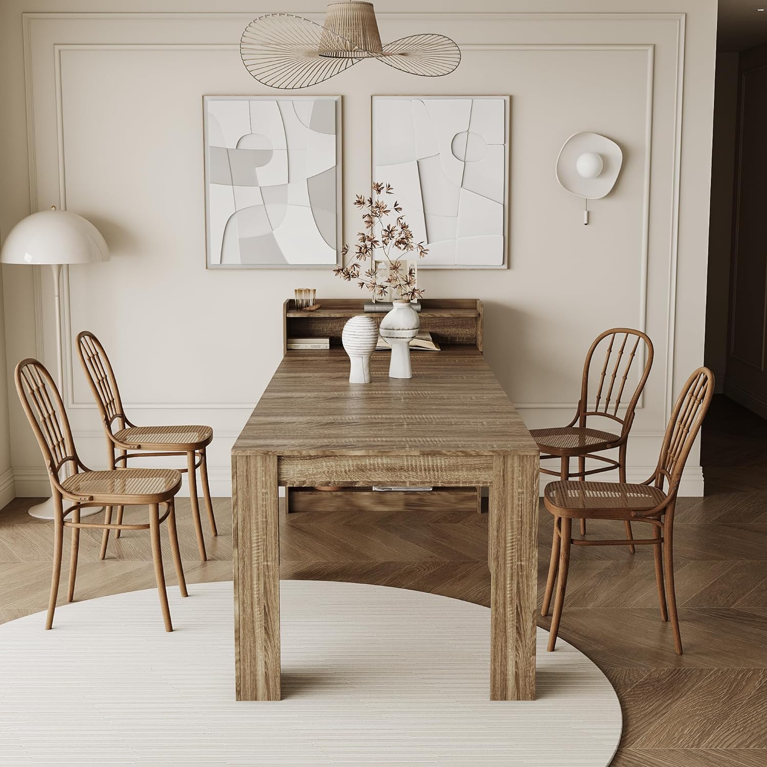 Table With Cabinet