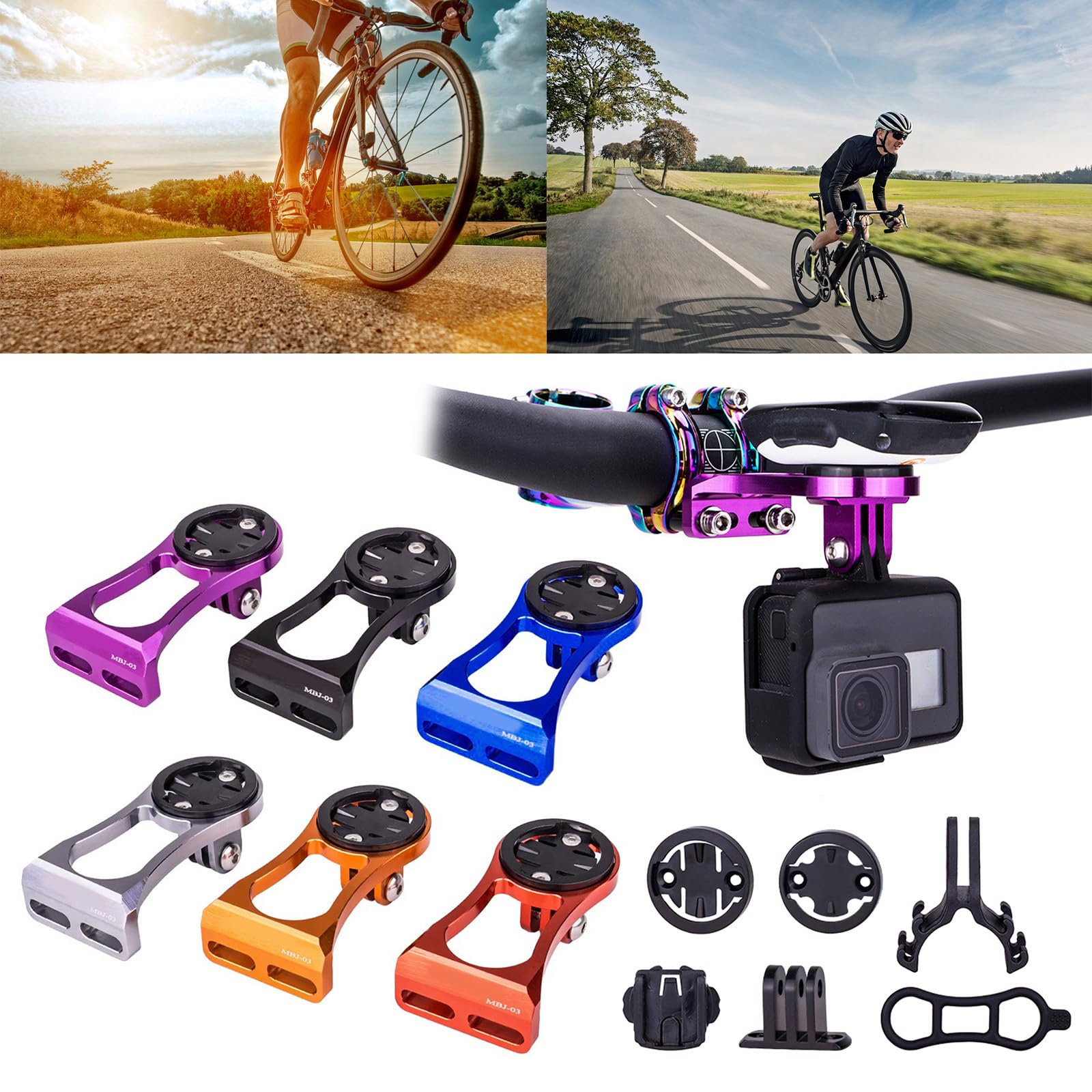 XISAOK Bicycles Computer Mount Light Stands Road Bicycles Handlebars Extension Bracket Stopwatches Mount Cycling Accessories