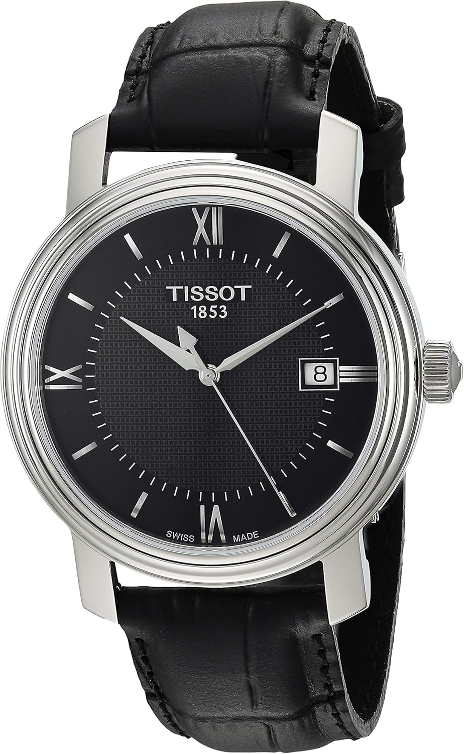 ティソMen ‘s Swiss QuartzステンレススチールandレザーCasual Watch , Color : Black ( Model : t0974101605800 ) Amazonで販売中 ティソMen ‘s Swiss QuartzステンレススチールandレザーCasual Watch , Color : Black ( Model : t0974101605800 ) Amazonで販売中