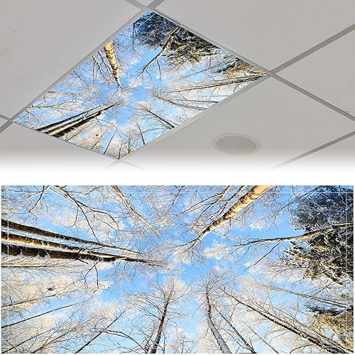 Patelai 4 x 2 Feet Fabric Fluorescent Light Cover for