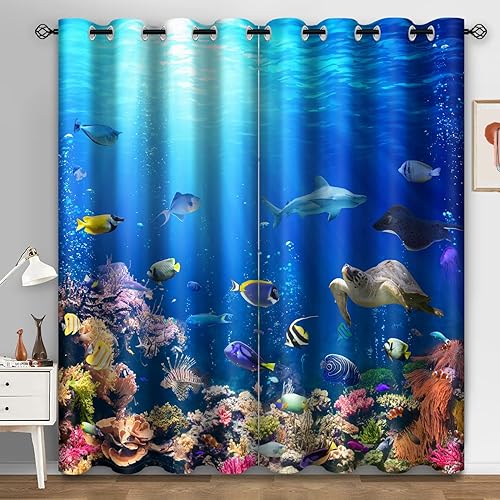 Miniatura 23 de Aimego - Cortinas opacas de madera rústica, puerta de granero, cortinas de madera marrón, casa de campo, decoración para dormitorio, sala de estar,