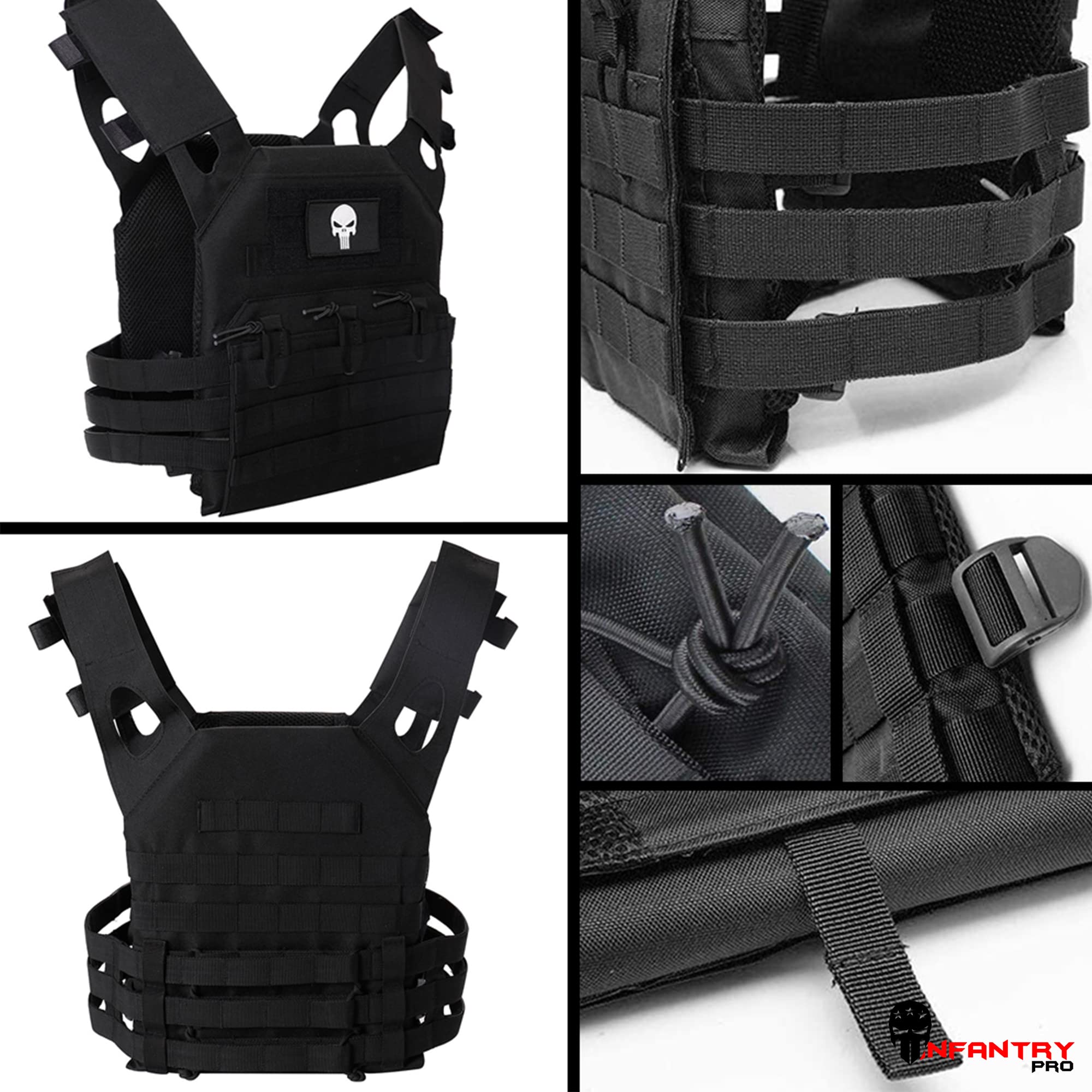 Gilet Tactique Airsoft Gilet Tactique gendarmerie porte plaque militaire Protection Airsoft equipement Airsoft pistolet airsoft replique arme bille Gilet Par Balle airsoft sniper air soft