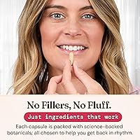 Vista 6 de Nourished AndroEase Plus - Vegan Hormone Balance for Women - Zinc, Reishi, Green Tea and Saw Palmetto for Women - for Energy, Vitality, Facial Hair