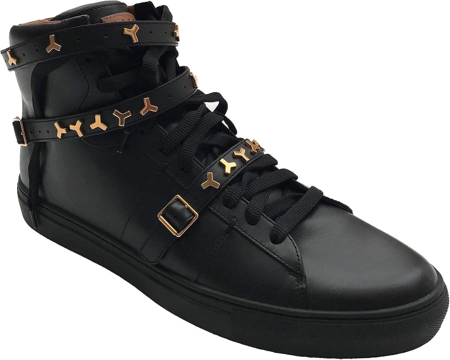 Amazon | Bally Herick Perforatedレザーハイトップスニーカー