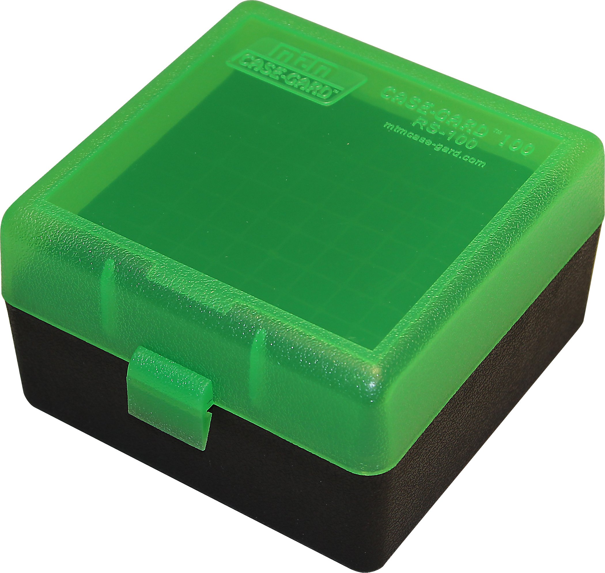 MTM 100 Round Rifle Ammunition Box RS-100 Green/Black von X-Targets