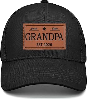 New Dad Fathers Day Dad Hat First Time for Men 2026 Dad Hat